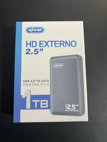 HD Externo 1TB USB 3.0 Knup