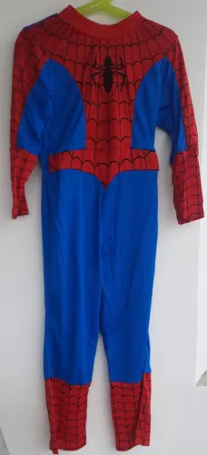 Marvel Fantasia Homem Aranha Infantil Com Macacão Máscara