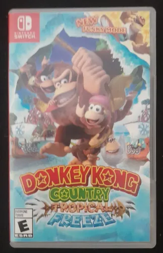 Jogo Donkey Kong Country Tropical Freeze Nintendo Switch Cartucho Usado Original