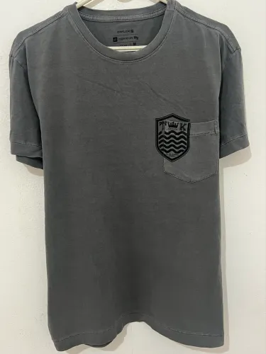 T-shirt Osklen bolso brasão original novas P e M