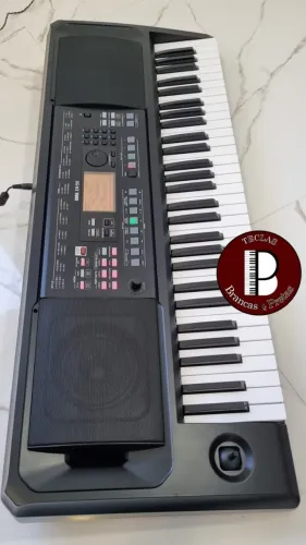 Teclado Arranjador Korg EK-50 - Zerado - Aceito Troca - Dividimos em até 12X