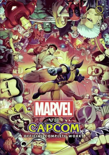 Artbook: Marvel vs. Capcom: Official Complete Works (lacrado - raro)