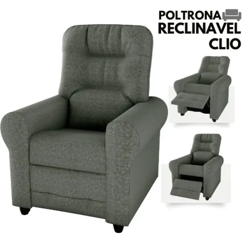 Cadeira Poltrona do Papai Reclinável Clio RN