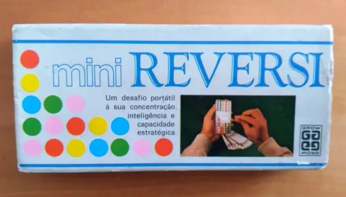 Jogo de Tabuleiro Mini Reversi - Vintage - Grow