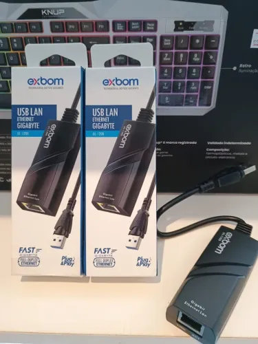 Adaptador USB RJ45 1000mbps 3.0