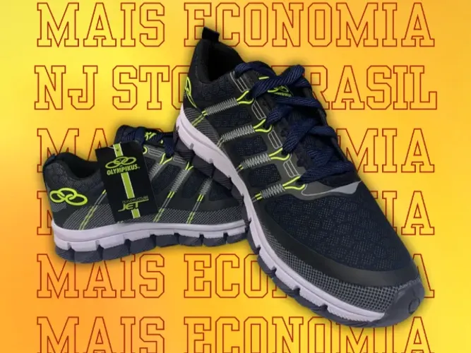 Tênis Olympikus Masculino - Para Corrida, Academia, Caminhada - Entrega Grátis