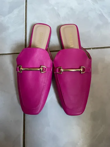 Mocassim / Mule Feminino Rosa - Gabriela
