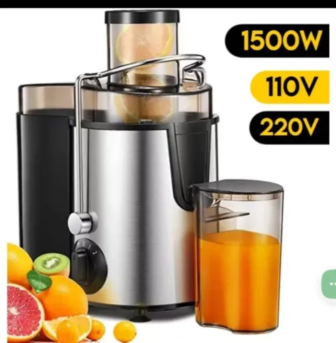 Espremedor de frutas potente 1500W, 110V/220V
