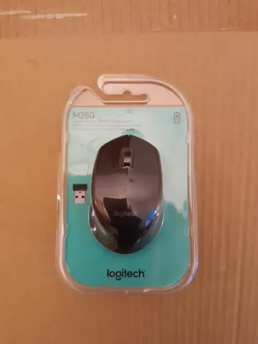 Mouse Wireless Sem Fio Logitech M280 Com Conexão USB