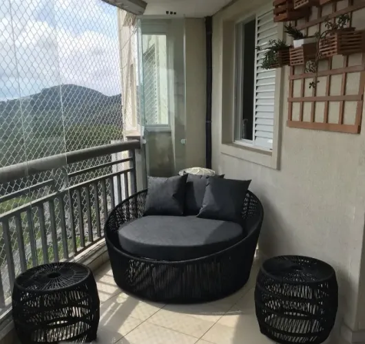 CHAISE ALTO PADÃO PARA PISCINA - TECIDO IMPERMEÁVEL