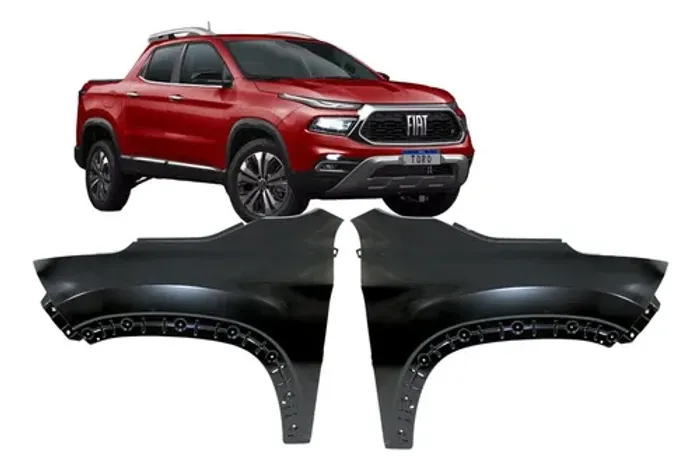 Paralama Fiat Toro 2016 2017 2018 2019 2020 2021 2022 2023