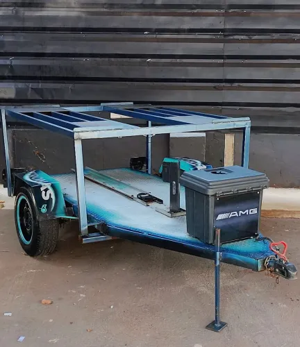 Carretinha Moto ou Kart