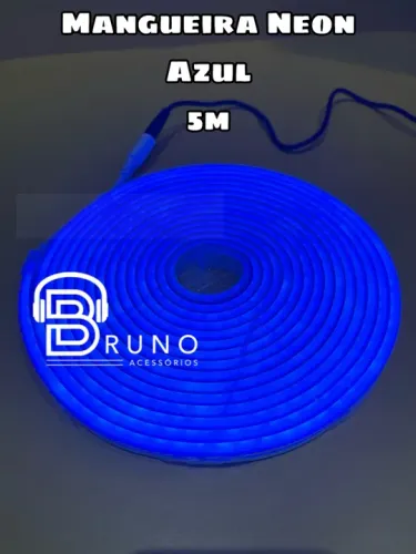 Mangueira Neon Azul - Iluminação Decorativa
