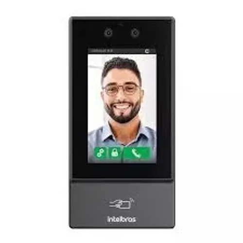 Controle Acesso Facial + Rfid Intelbras Ss 3532 Mf Preto Cor Cinza-escuro 12V