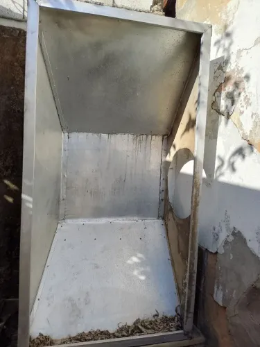 Coifa de alumínio para chapa de anburgue já adaptada para exaustor whatsapp *89