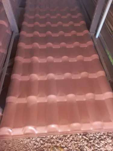 telha pvc modelo plan cor cerâmica 2,42x88  69,90 a vista