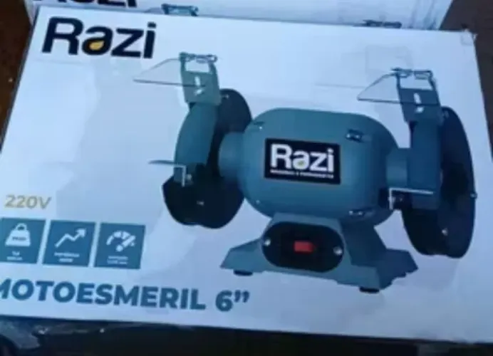 Motoesmeril 6'' Razi 127V..350w - Novo