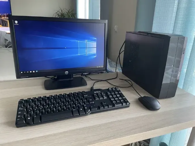 Computador Intel Core para estudos e trabalho + Monitor teclado e mouse