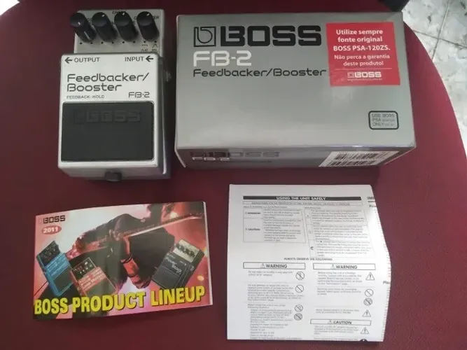 pedal para guitarra boss fb2 feedbacker booster