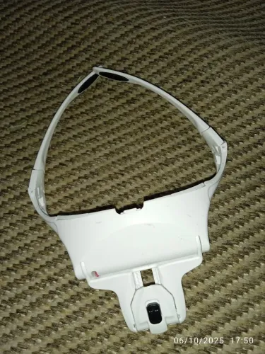 Lupa de cabeça com led - ideal para trabalhos detalhados
