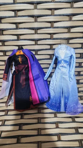 Vestidos de boneca Frozen