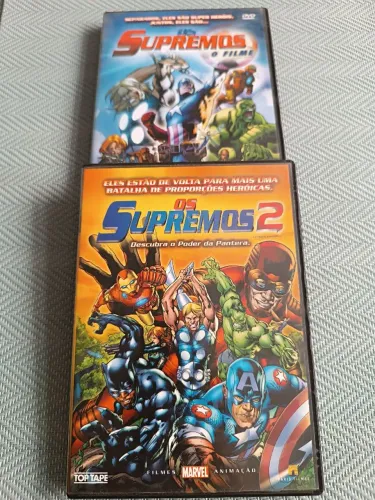 2 dvds:Os Supremos O Filme e Os Supremos 2