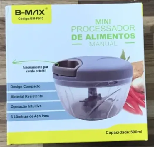 Mini Processador de Alimentos Manual B-Max BM-F910