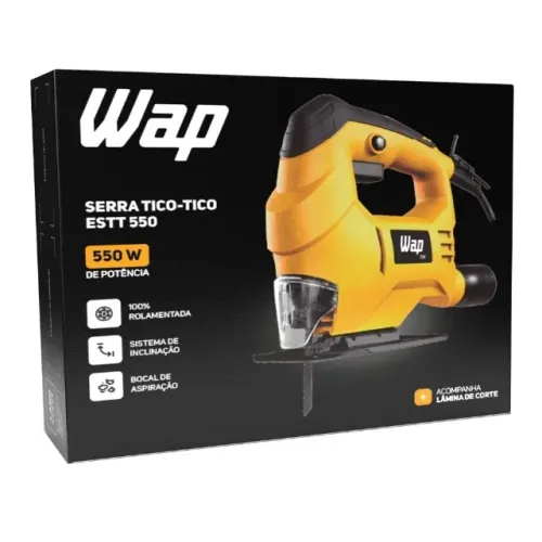 Serra Tico Tico Wap 550w Profissional Corte Preciso Rápido Madeira Aço 220V