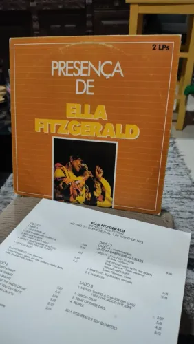 Disco de Vinil Presença de Ella Fitzgerald - 2 LPs