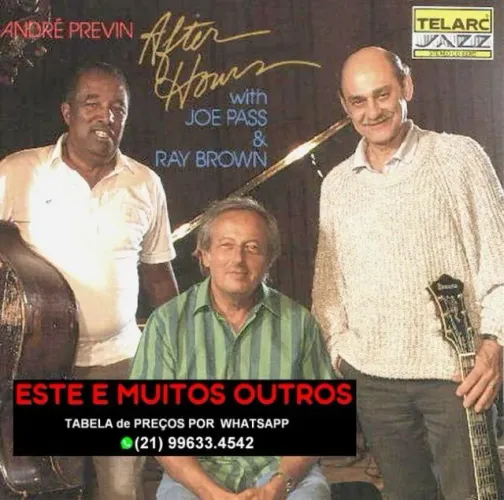   2 Cds do pianista André Previn. Jazz.