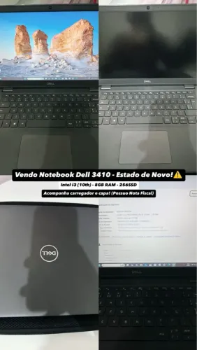 Notebook Dell 3410 - Estado de Zero