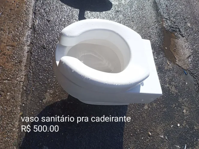 Vaso Sanitário para Cadeirante