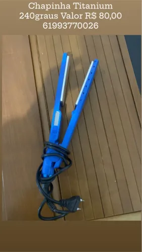 Chapinha titanium bivolt 