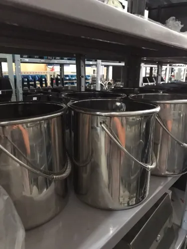 BALDE EM AÇO INOX 316 - ALTA RESISTÊNCIA - USO INDUSTRIAL / LABORATORIAL