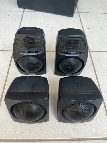 Kit c/ 6 caixas de som Gradiente para Home Theater