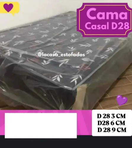 Cama Casal D28 - Nova 