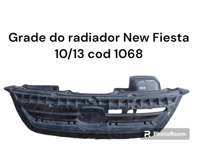 Grade Do Radiador Ford New Fiesta 2010 2013 Cod 1068