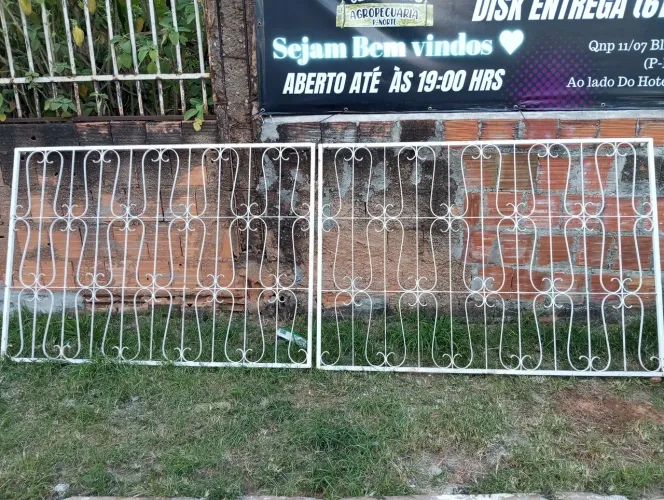 Grade de ferro para janela