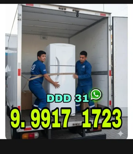 Frete, Mudanças - Atendemos Toda BH