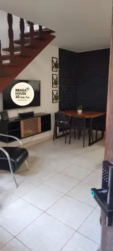 TEMPORADA - BAIRRO BRAGA - CABO FRIO - Excelente Casa em Condomínio 2 qtos c/1 suíte