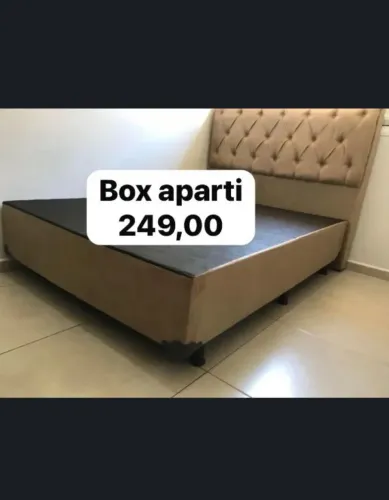 Cama box suporte base