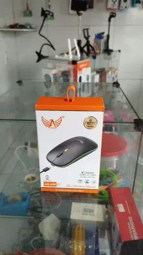 Mouse Sem Fio Recarregável LEHMOX LEY-181 - Preto e Branco