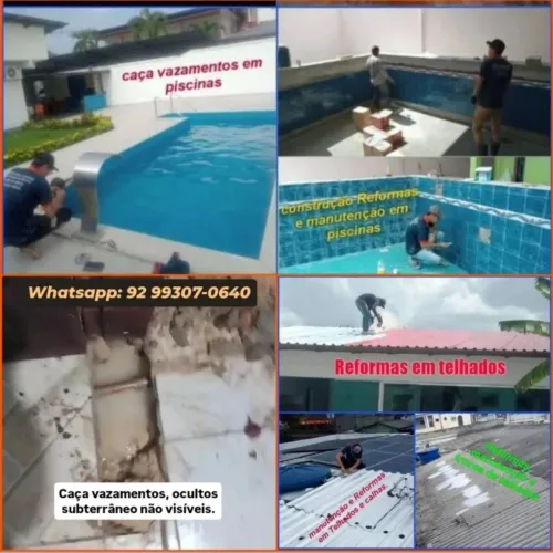 Telhados e Piscinas, Reformas, manutenção e consertos