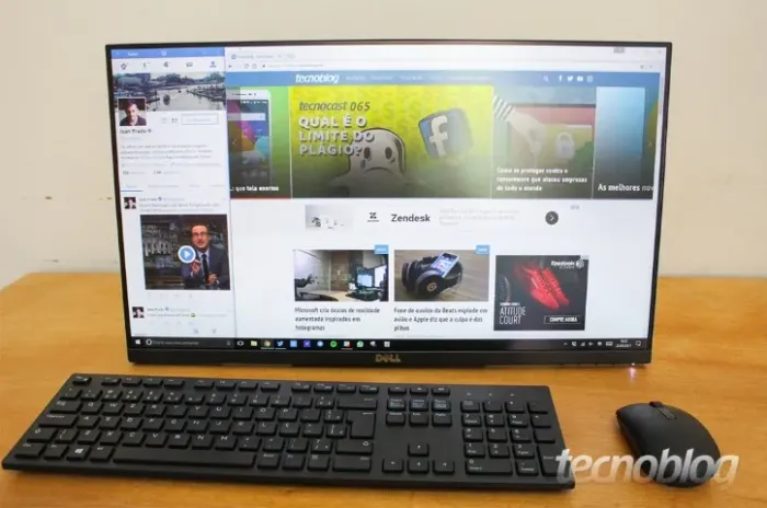 Monitor Touchscreen Dell 24" 