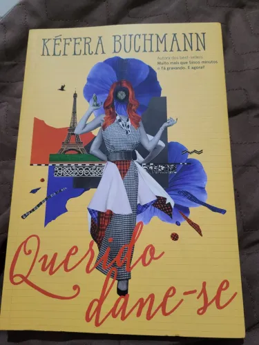 Livro querido dane-se autografado da kéfera buchmann