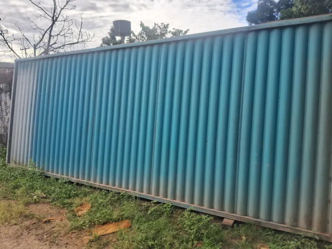 Excelente portão para sua chacra fazenda ou condomínio fica o seu critério