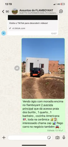 Vendo ágio no flamboyant 2 casa ? encima