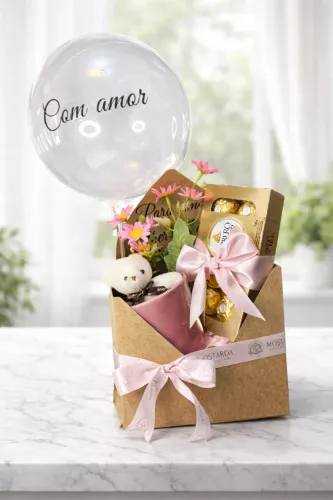 Cestas de Café da Manhã e Presentes Personalizados - Pronta Entrega