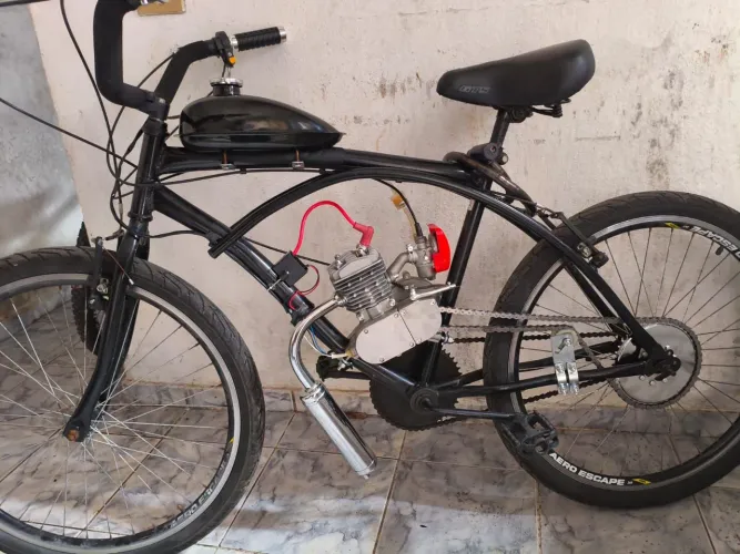 Bicicleta motorizada 2 tempos