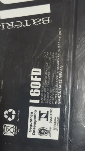 Vendo bateria nova